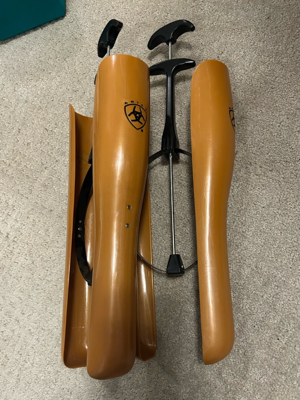 Ariat Boot Shapers in Cognac